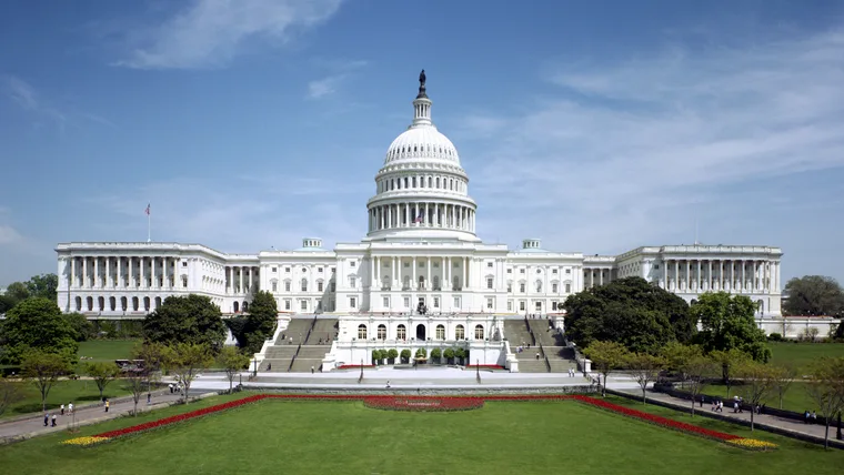 The west front of the United States Capitol